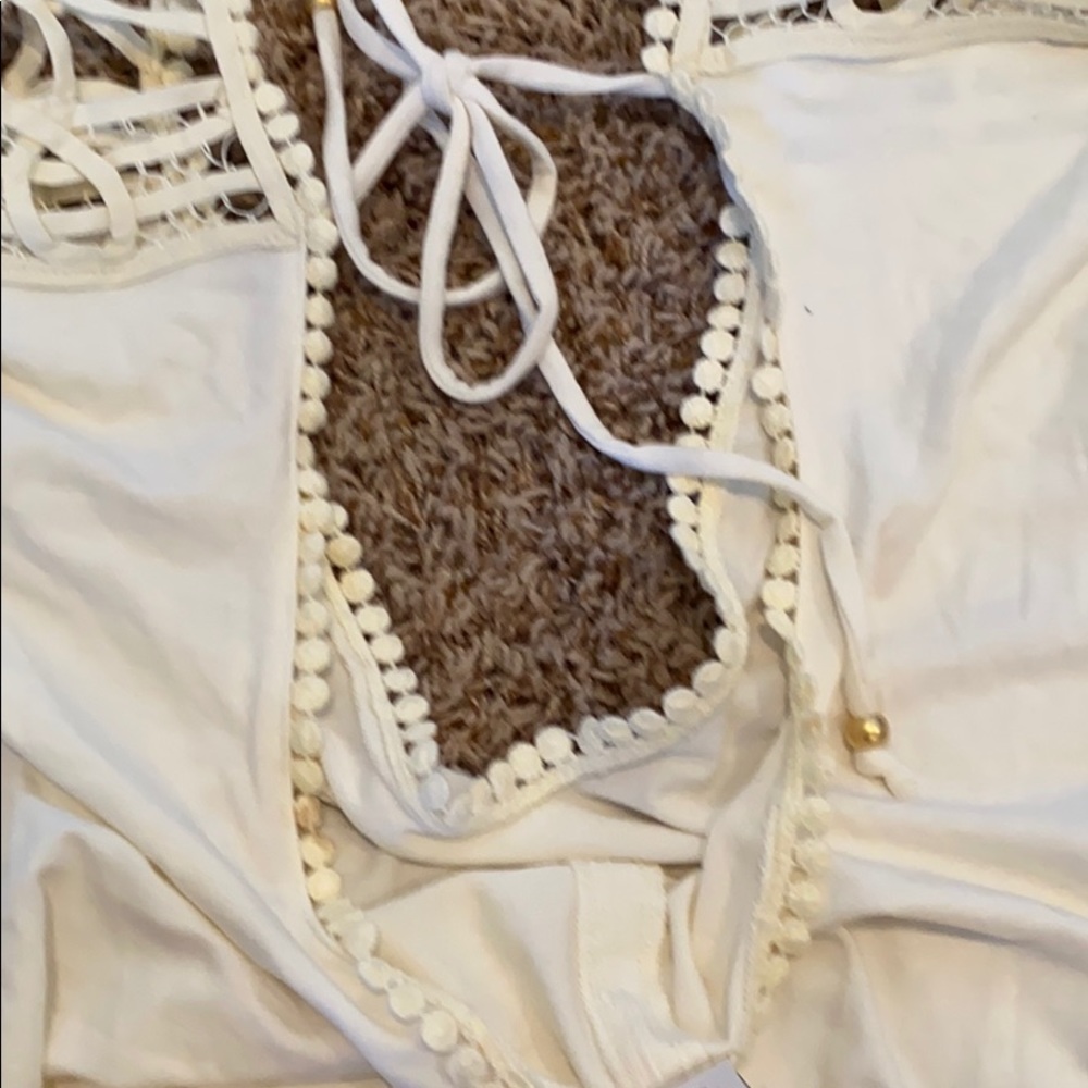 NWT l space swim coverup romper - Picture 6 of 6